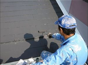 屋根塗装（1回目）